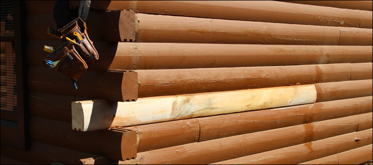 Log Home Damage Repair  Sussex County, Virginia